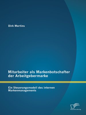 cover image of Mitarbeiter als Markenbotschafter der Arbeitgebermarke